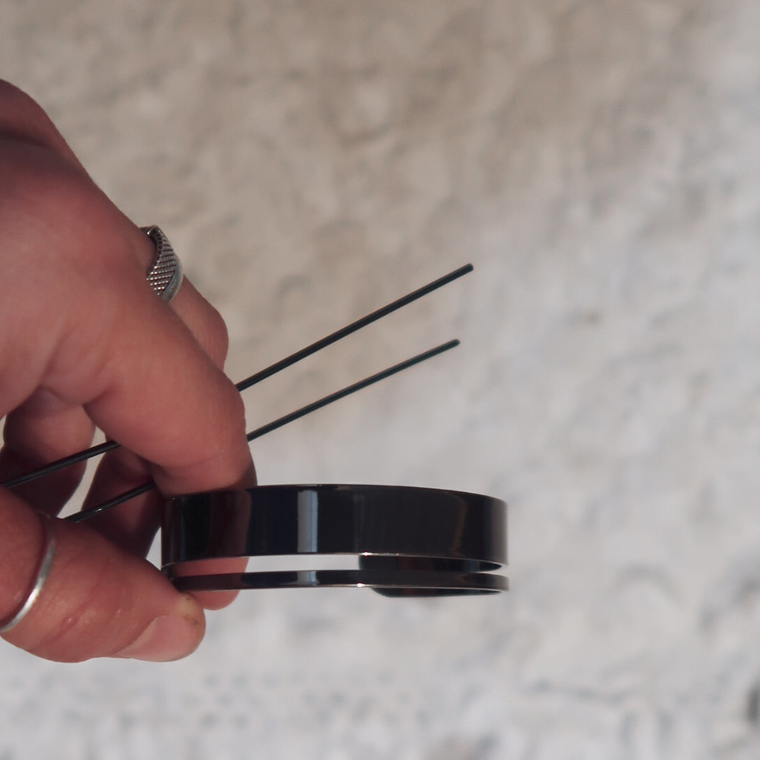 Polished Bun Cuff with Hair Stick