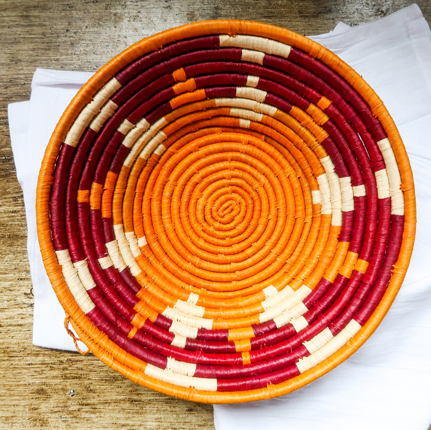 Sweet Potato Raffia Basket