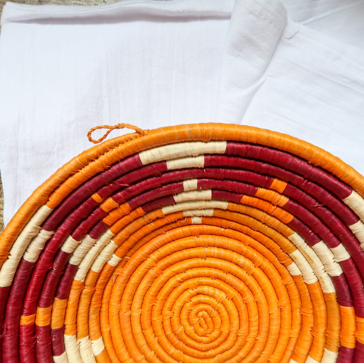 Sweet Potato Raffia Basket