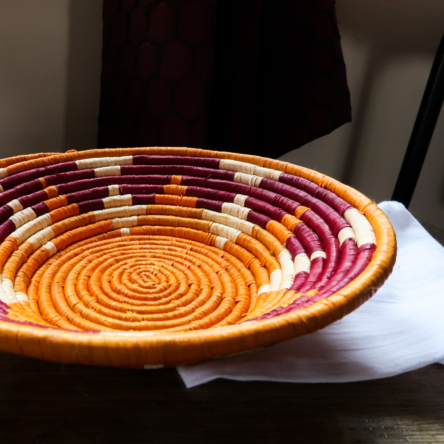 Sweet Potato Raffia Basket