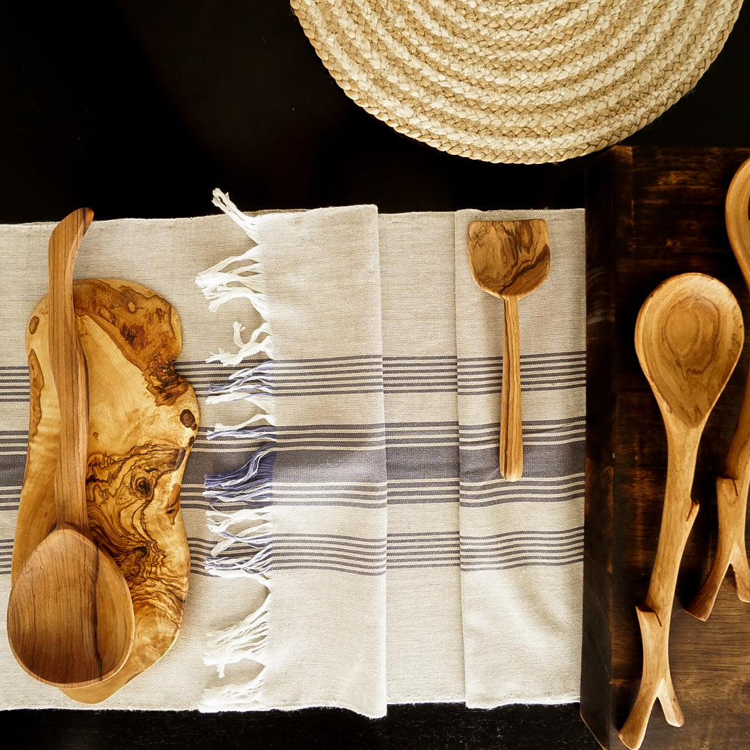 Spiral Jute Natural Placemat Set of 2