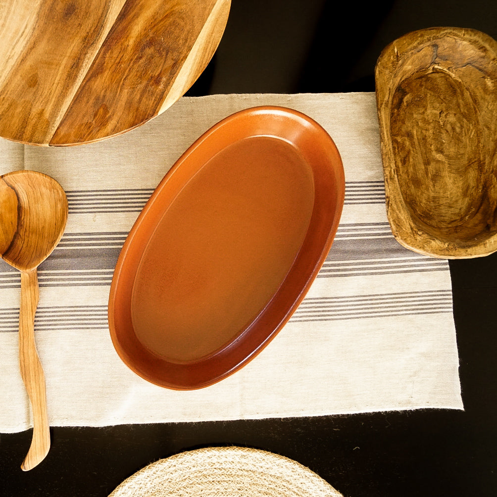 Terra Cotta Serving and Baking Dish