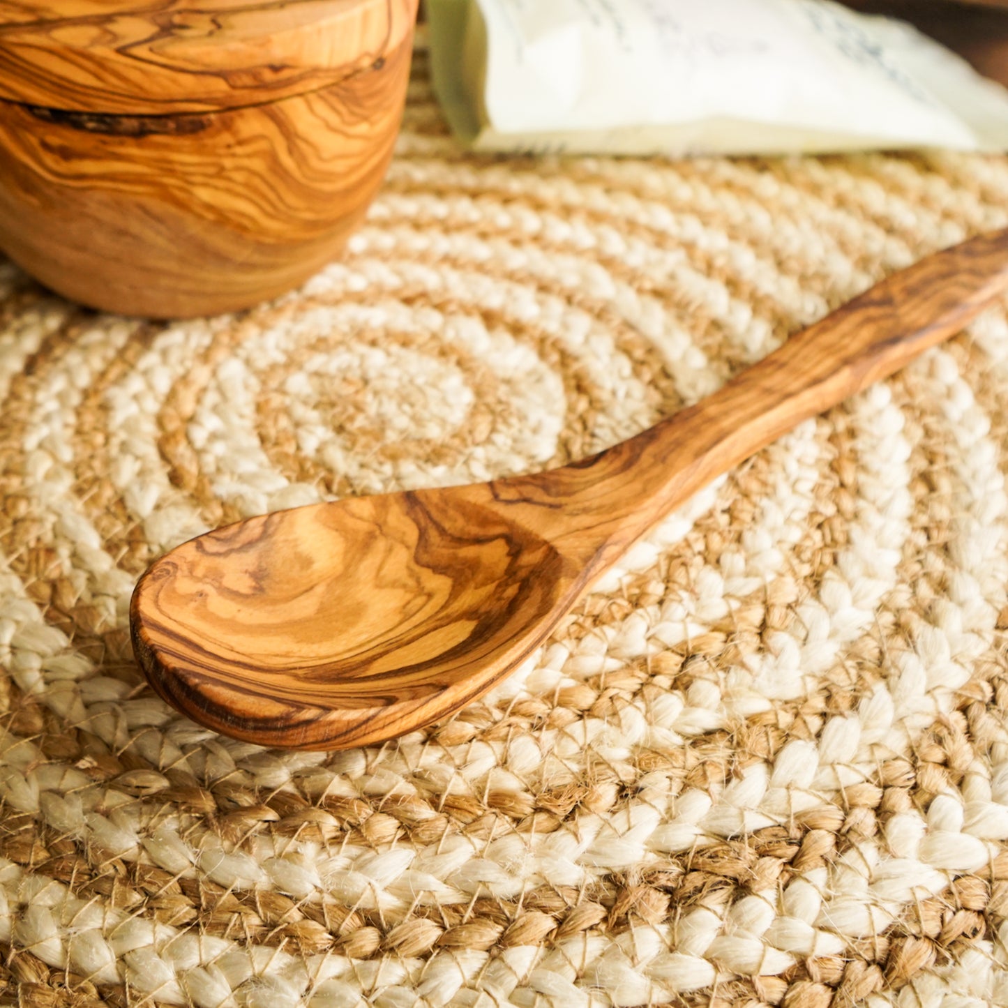 Spiral Jute Natural Placemat Set of 2