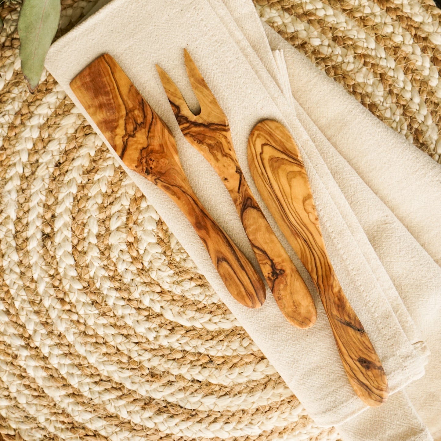 Spiral Jute Natural Placemat Set of 2