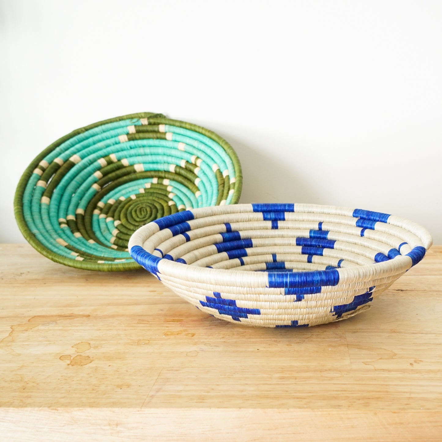 Rwanda Honeycomb Banana Leaf Basket