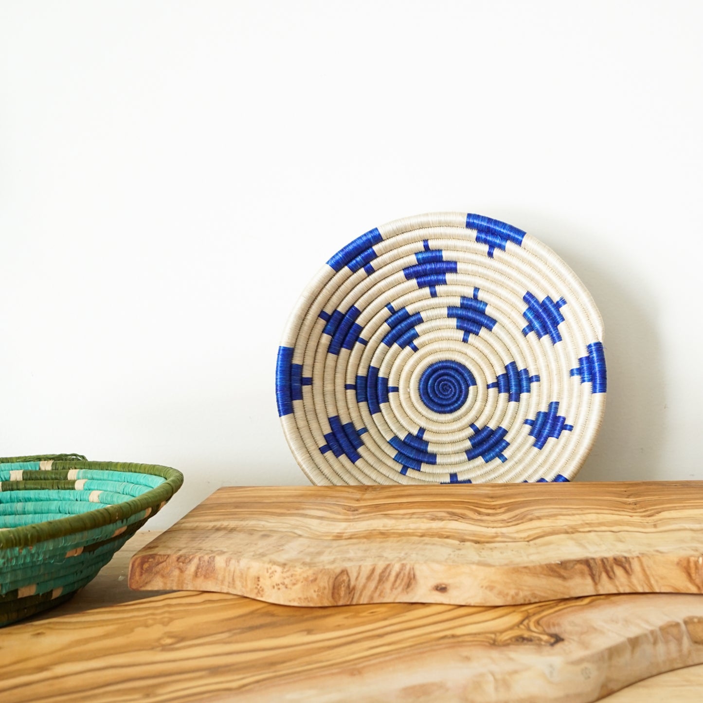 Rwanda Honeycomb Banana Leaf Basket