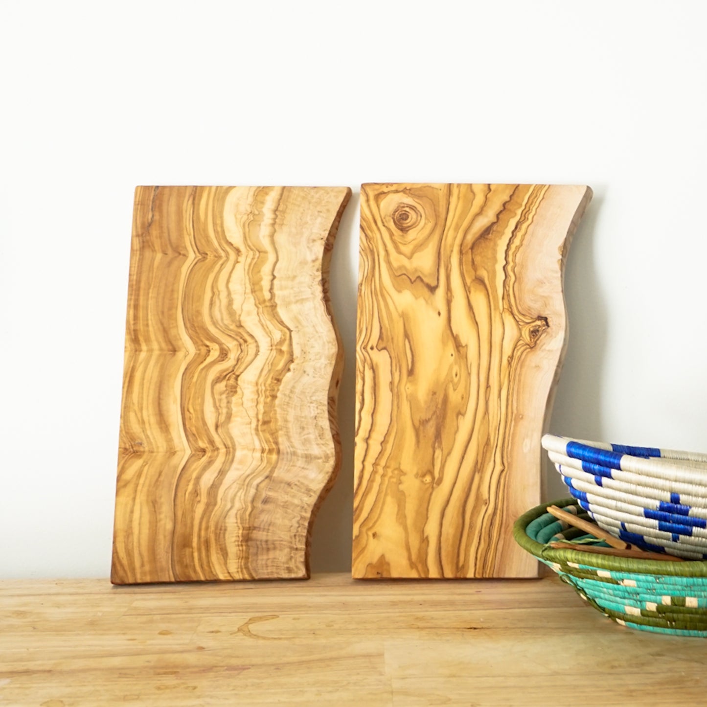 Raw Edge Cutting and Serving Board