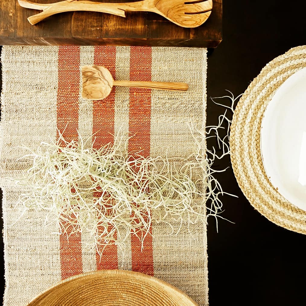 Spiral Jute Natural Placemat Set of 2