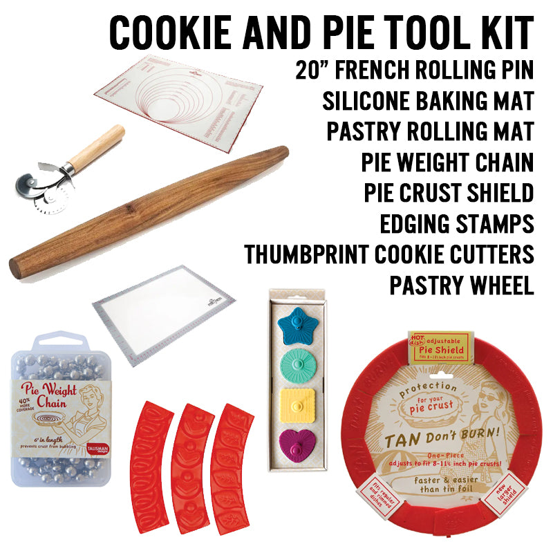 6 Pieces Pastry Wheel Decorator Cutter Set Manual Cookie Pie Crust