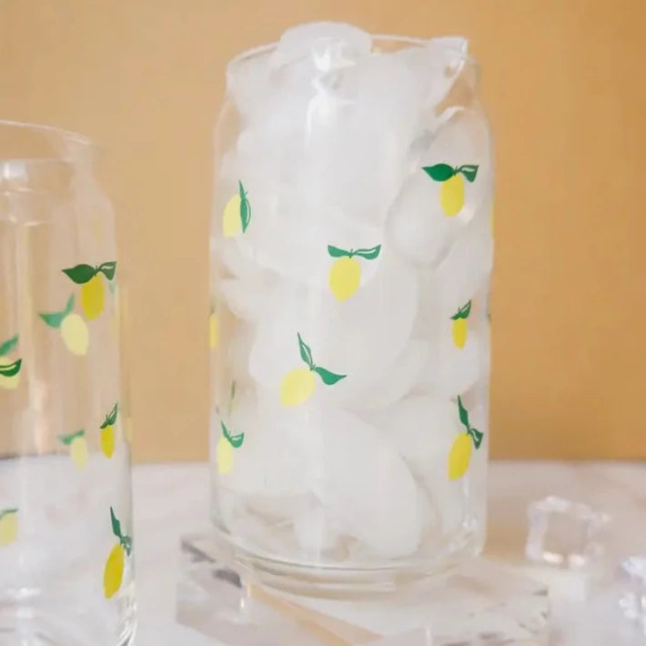 Soda Can Shaped Glass, Little Lemons