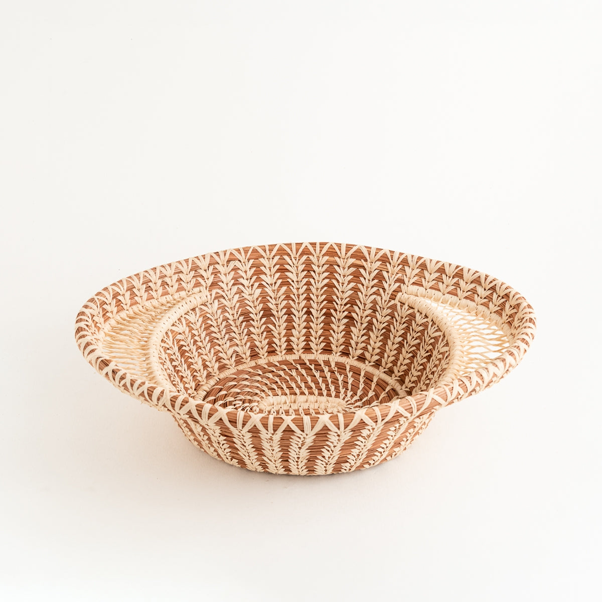 Mayan Basket - Raffia Lace