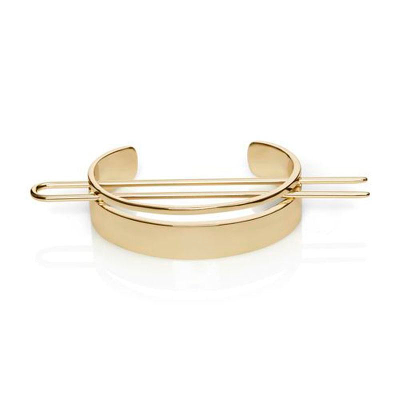 Polished Bun Cuff with Hair Stick
