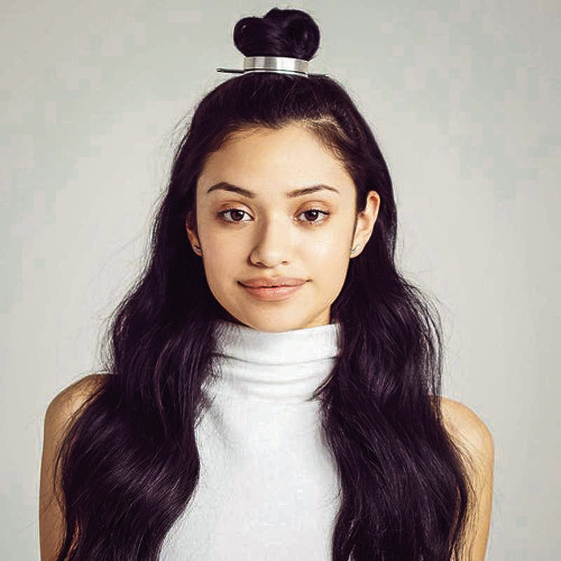 Polished Bun Cuff with Hair Stick