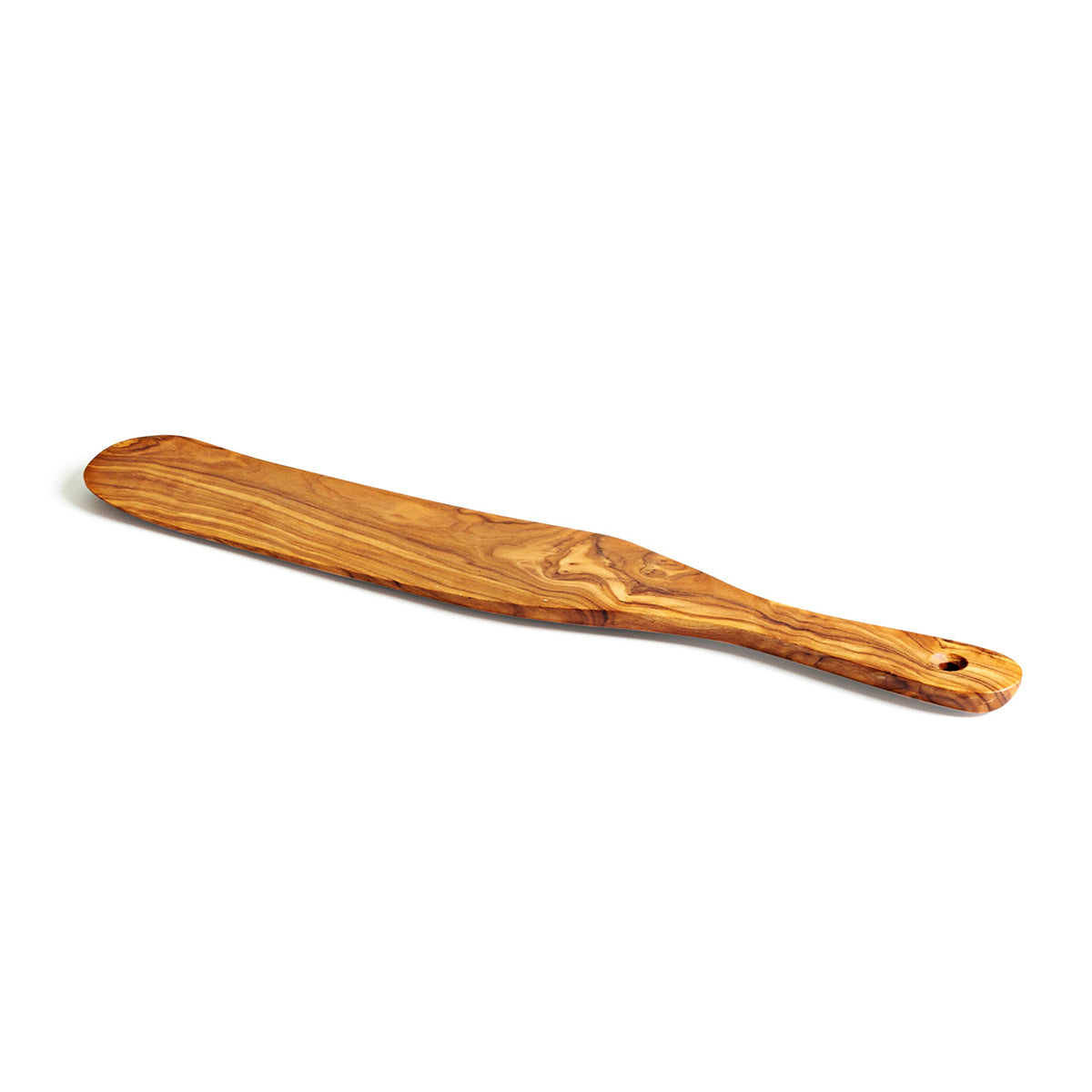 Carved Tunisian Olive Wood Spurtle