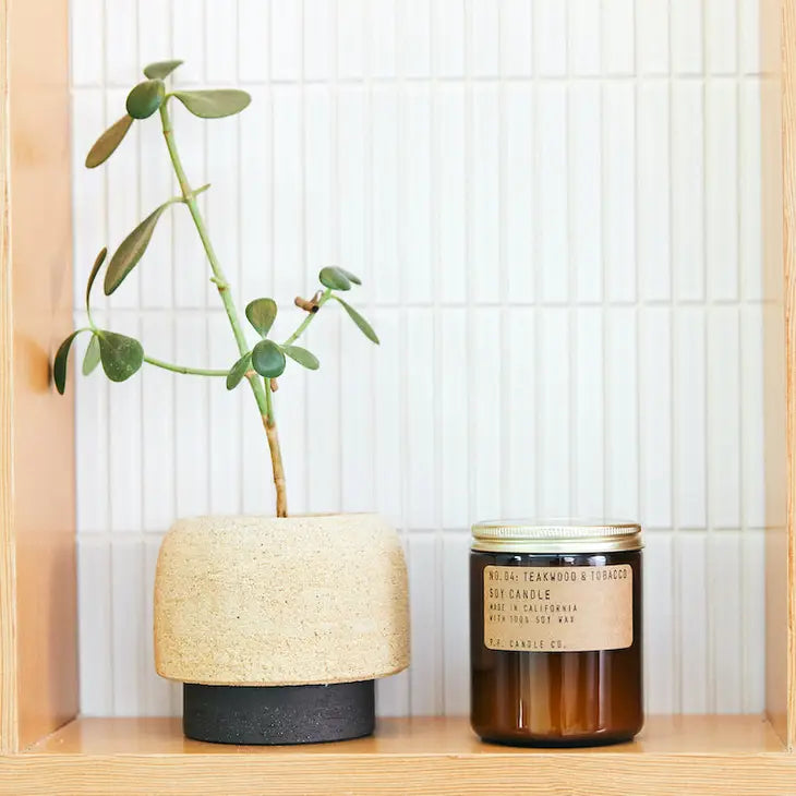 Teakwood and Tobacco Candle 7.2 oz - P.F. Candle Co.