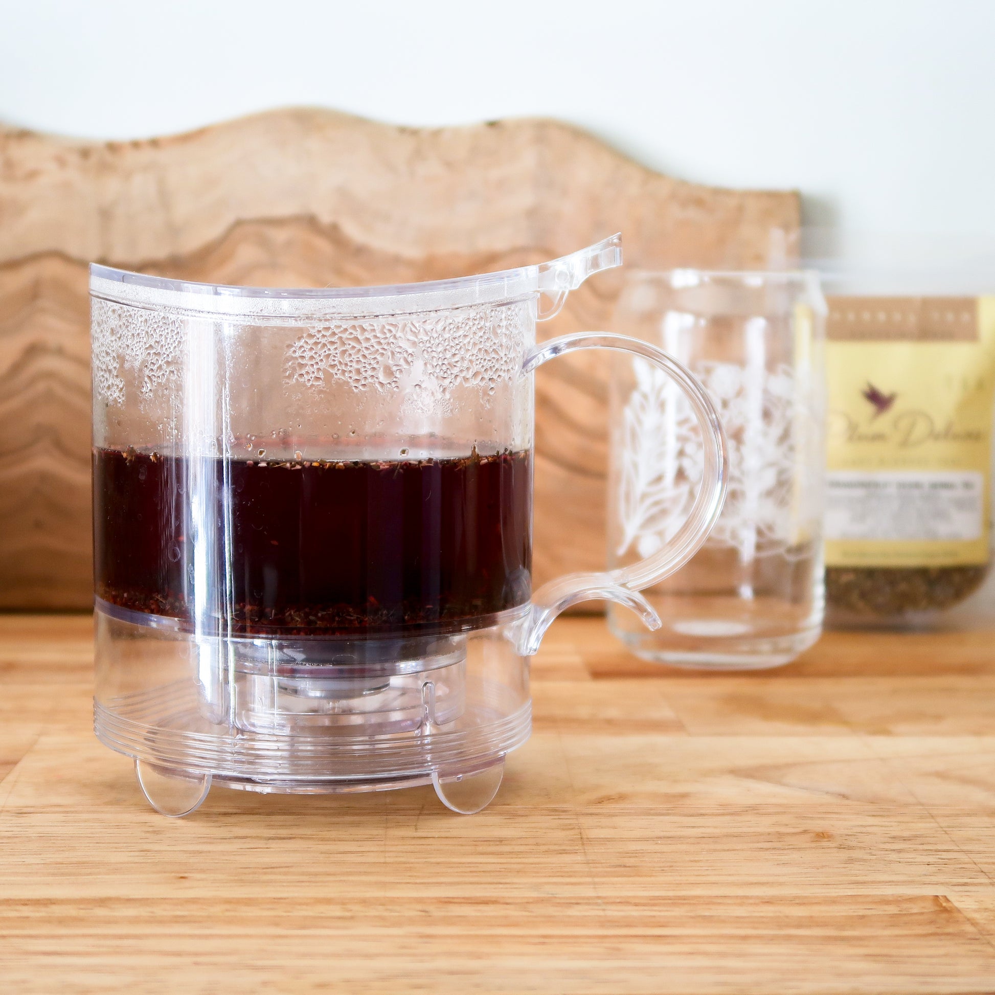 Sips by Gravity Loose Leaf Tea Maker | Tea Infusers for Loose Tea | 16 oz Tea Steeper | Stainless Steel Loose Leaf Tea Filter | Tea Gift Sets