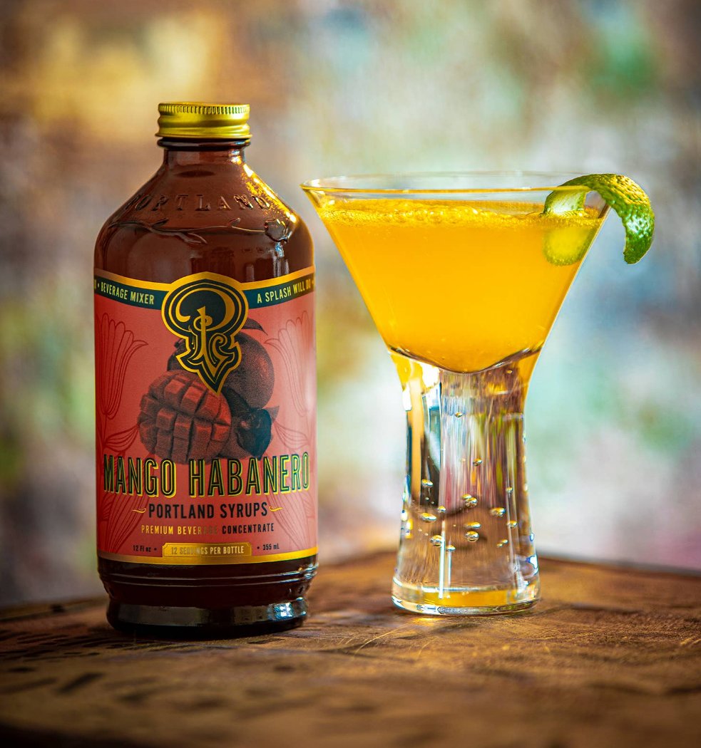 Mango Habanero Simple Syrup