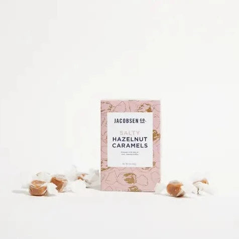 Salty Hazelnut Caramels