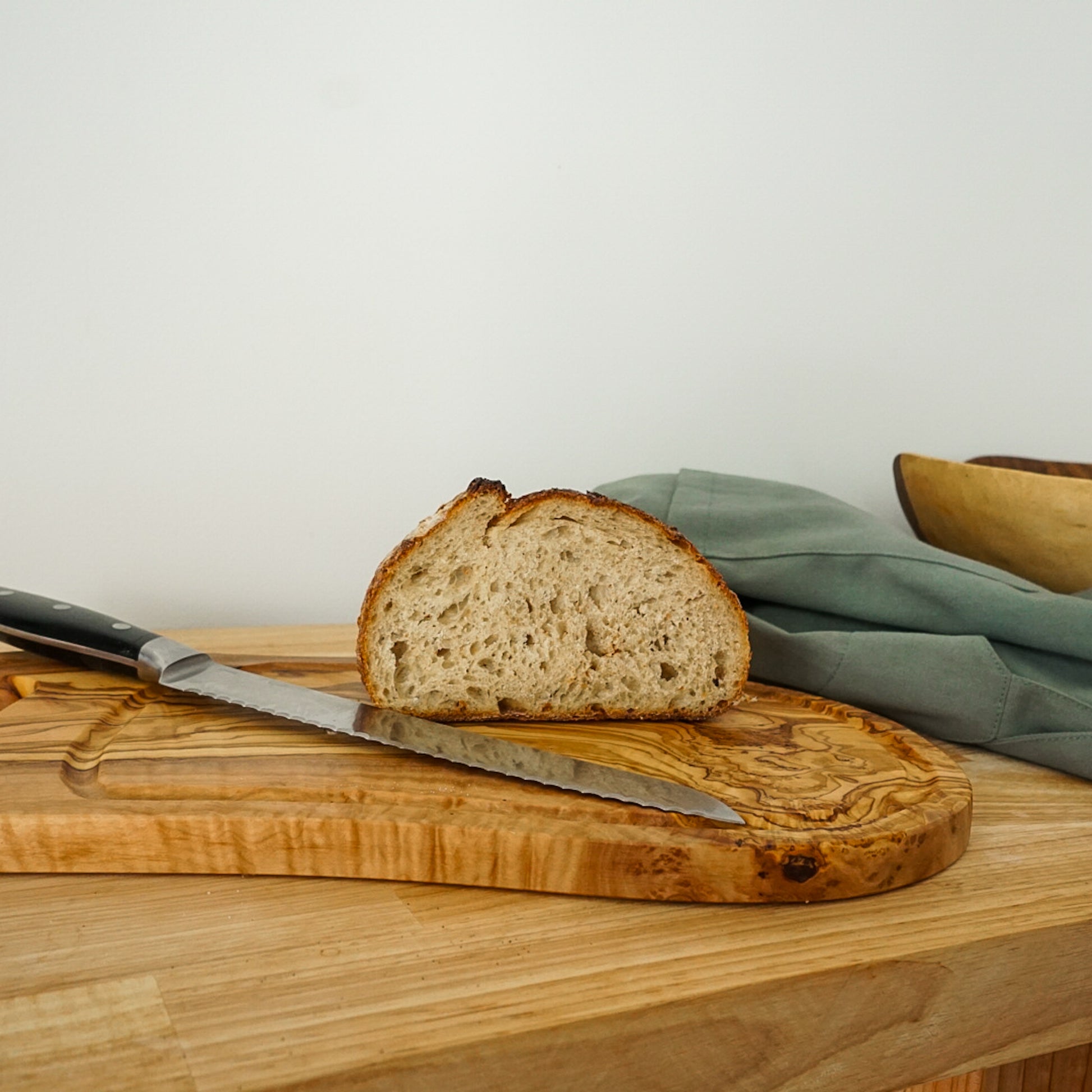 Tunisian Olive Wood Cutting Board by World Market