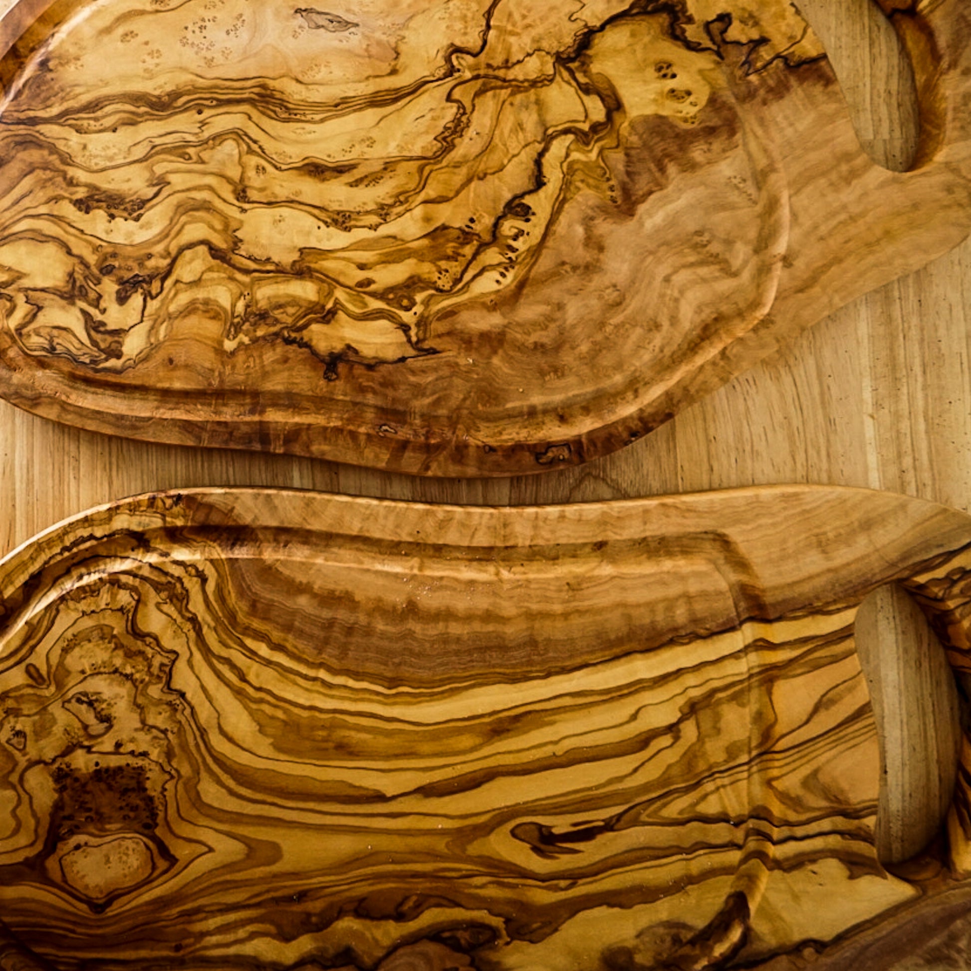 Tunisian Olive Wood Cutting Board by World Market