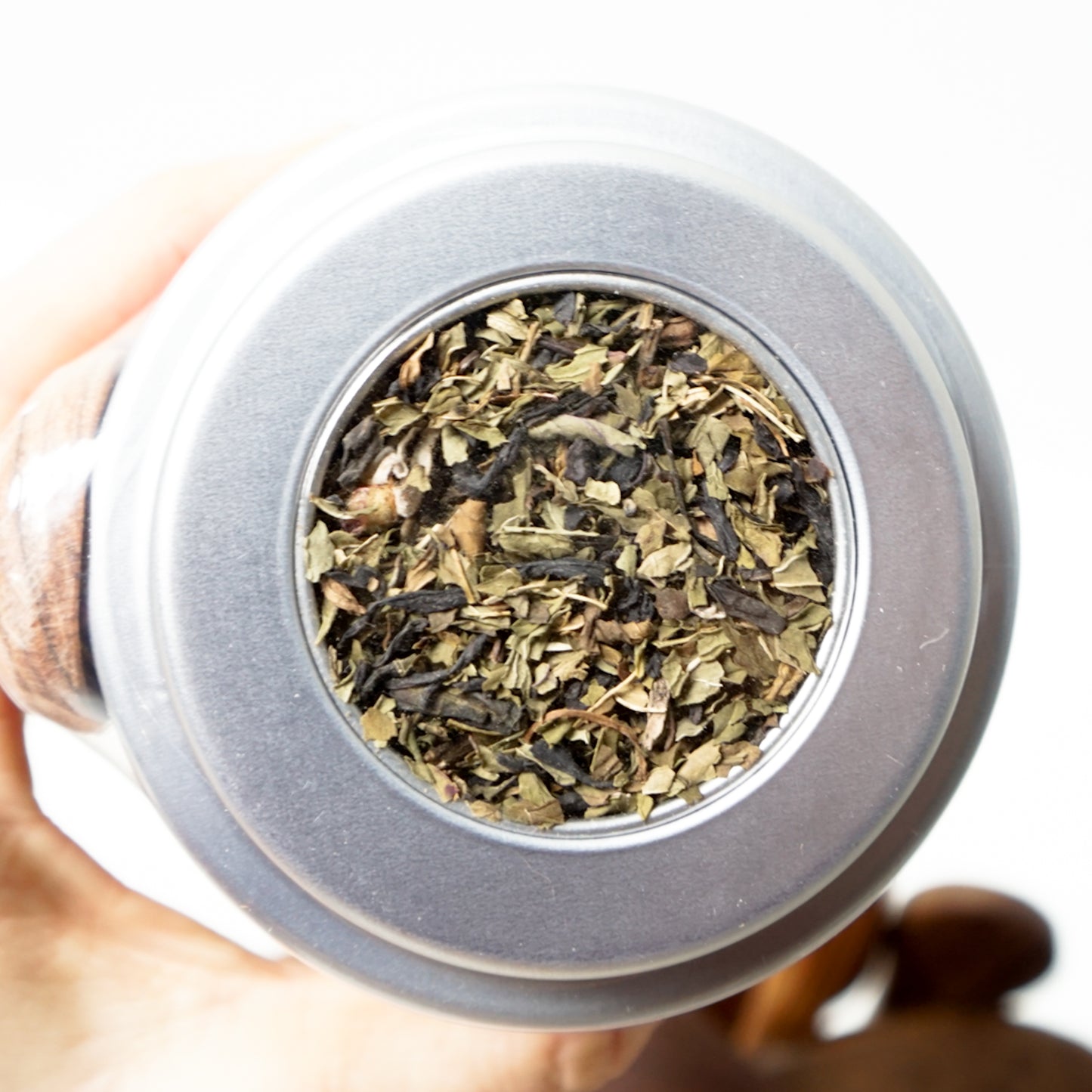 JusTea Purple Mint Loose Leaf Tea