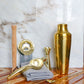 Gold Small Cocktail Set - Shaker, Jigger, Strainer, Spoon, Muddler, Juicer