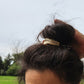 Hair style for bun