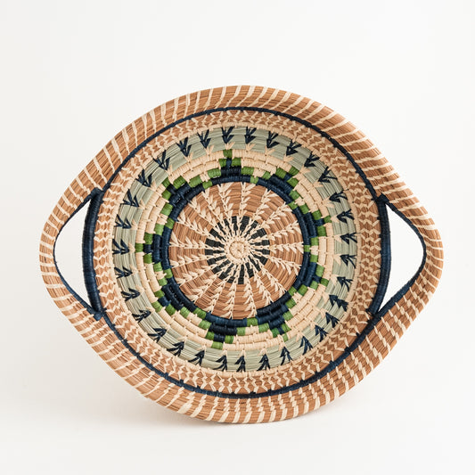 Mayan Basket - Green Star