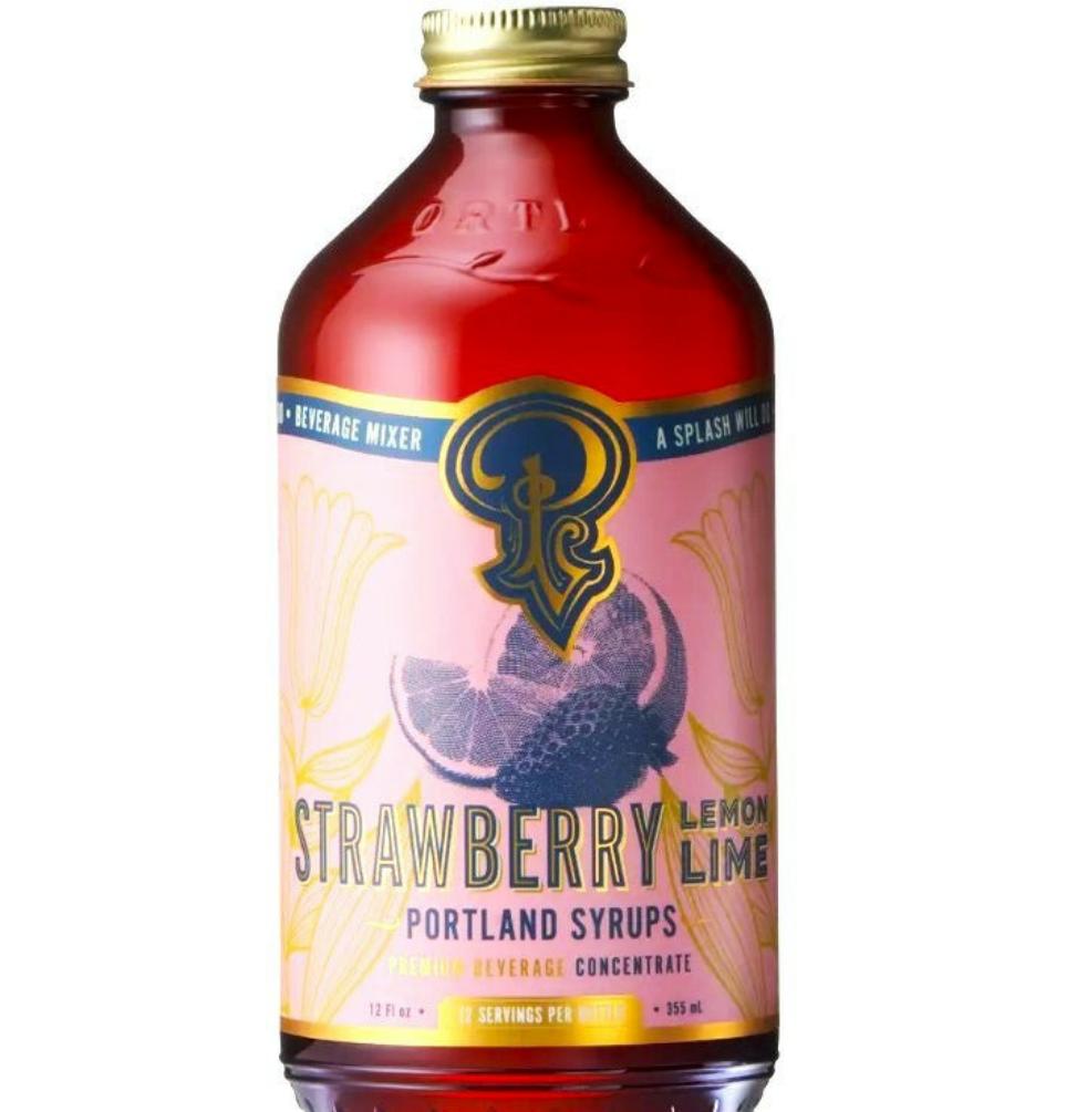 Strawberry Lemon Lime Syrup