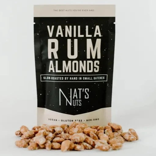 Vanilla Rum Almonds